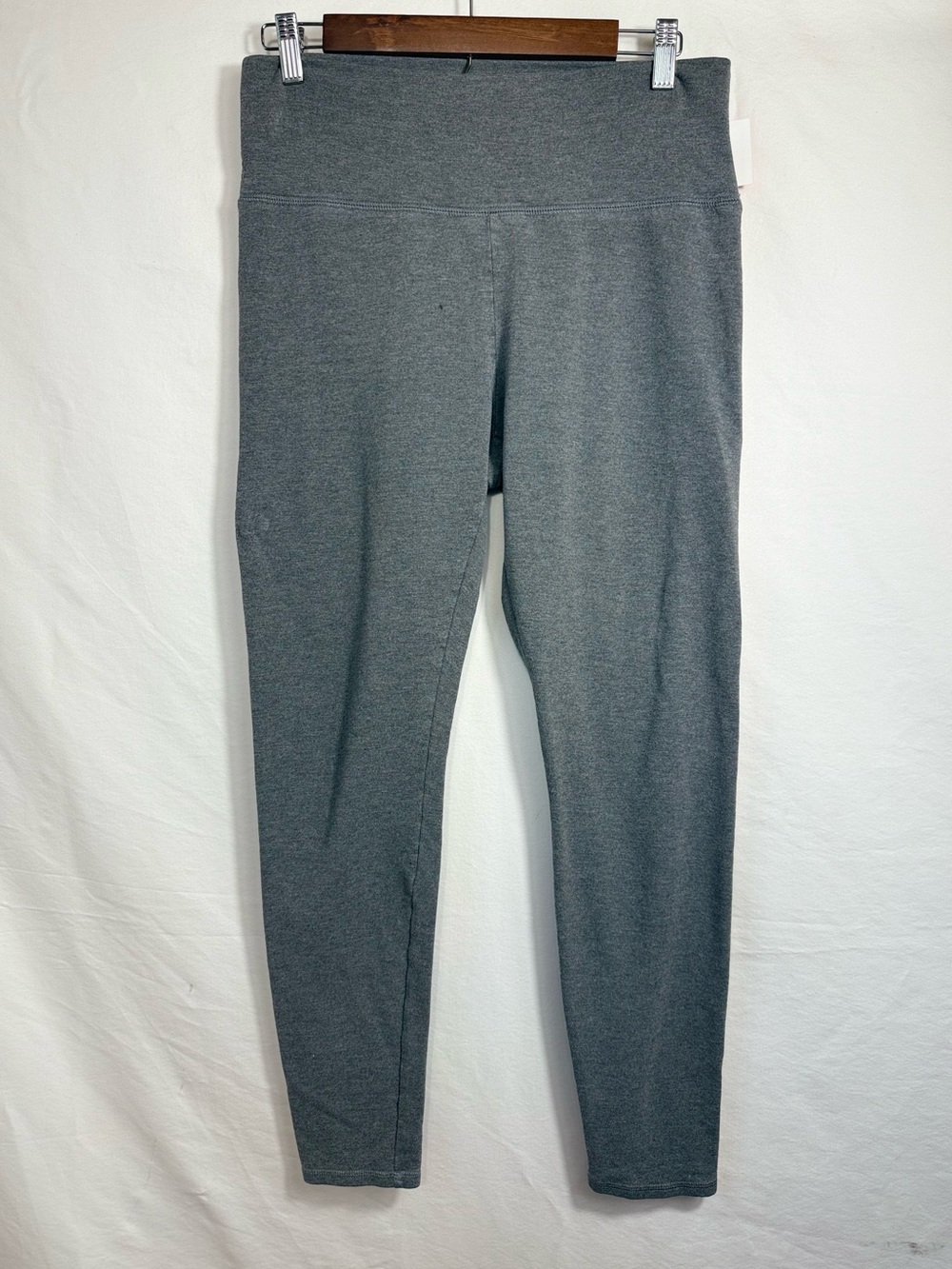 Luxe Charcoal Gray High-Rise Leggings